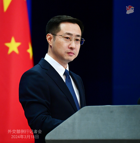 米バーンズ駐中国大使の中国関連の否定的発言に外交部報道官がコメント