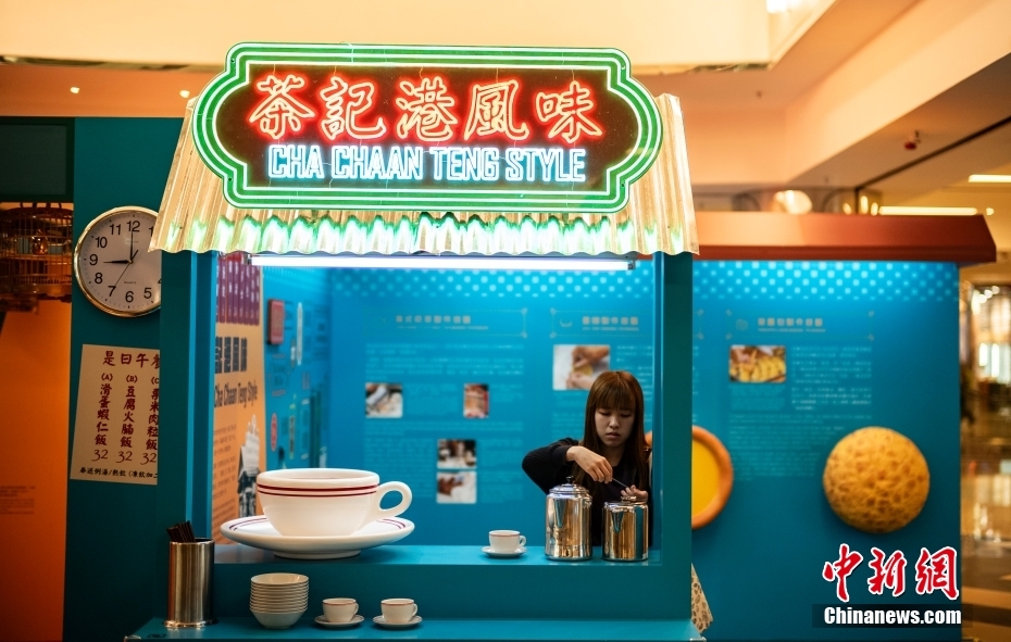 香港特区で飲食の無形文化遺産を紹介するミニチュア展