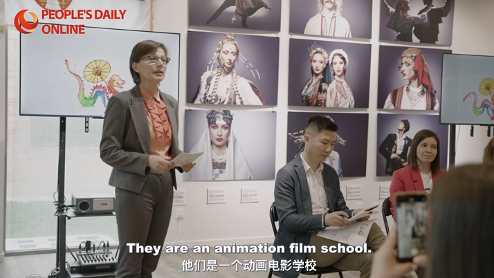 北京でアニメーション映画を通して中国とセルビアの親睦深めるイベント