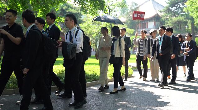 中日友好青年交流会が北京大学で開催