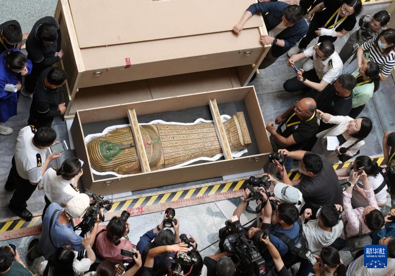 古代エジプト文化財2点が上海博物館で公開