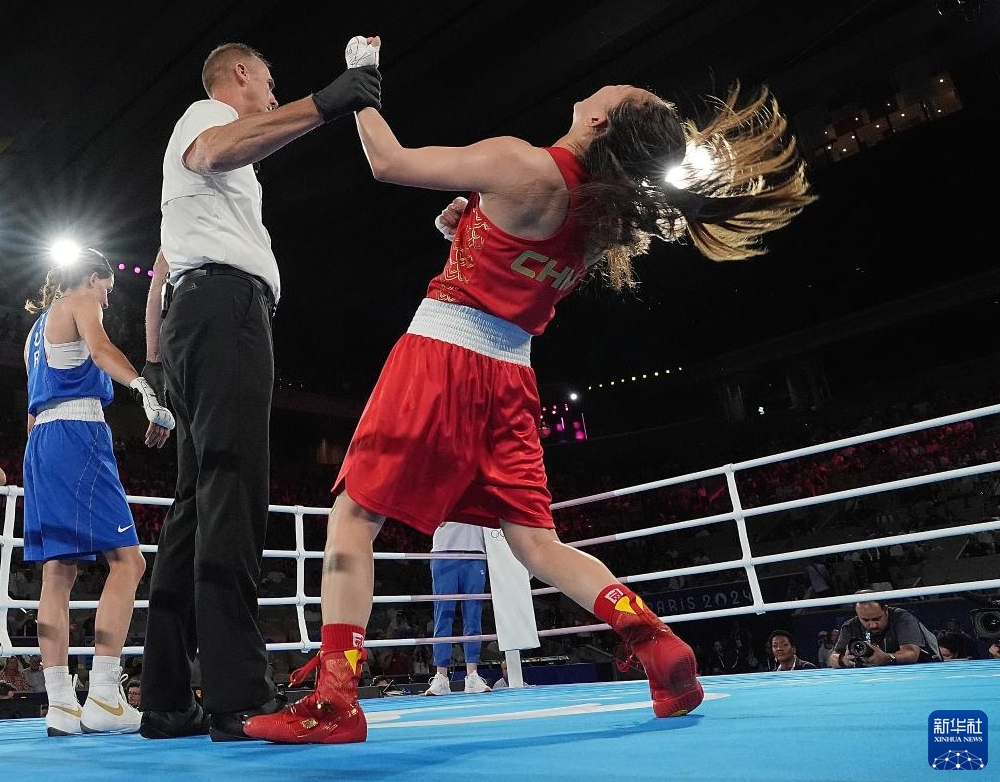 ボクシング女子で中国の五輪史上初の金　パリ五輪