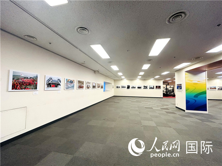 写真展の様子（撮影・許可）