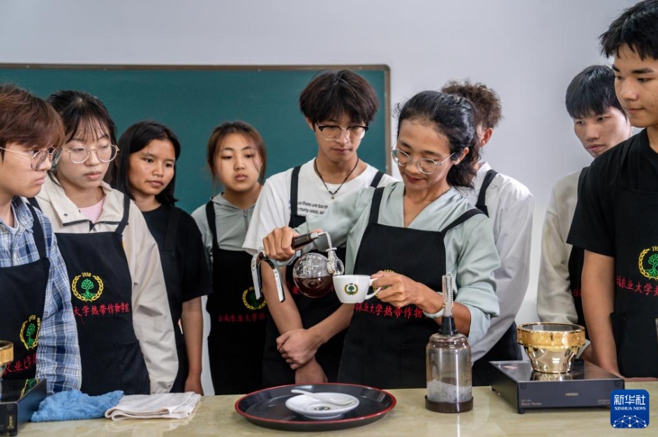 コーヒーを飲むのが授業！中国初のコーヒー学科の授業スタート　雲南省