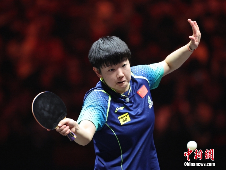 男女シングルス優勝は中国の林詩棟選手と孫穎莎選手　卓球・WTTチャイナスマッシュ