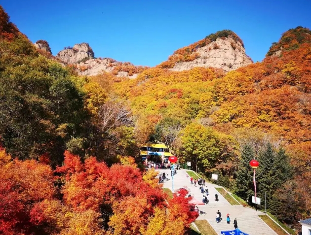 中国の東北地方で最も美しい高速鉄道で秋の旅に出よう！