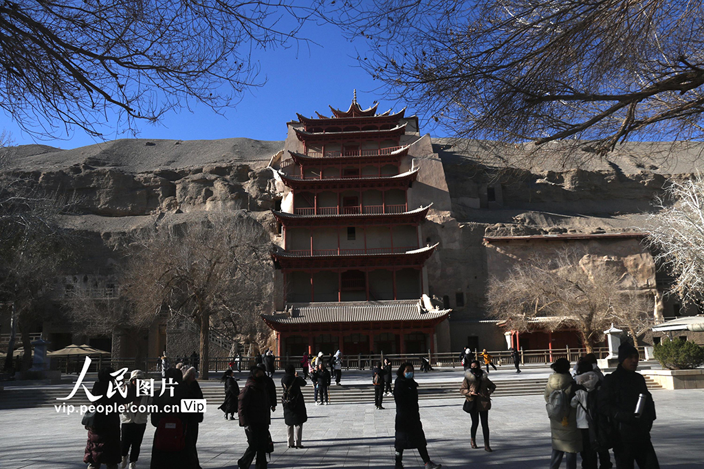 莫高窟の冬の旅　甘粛省