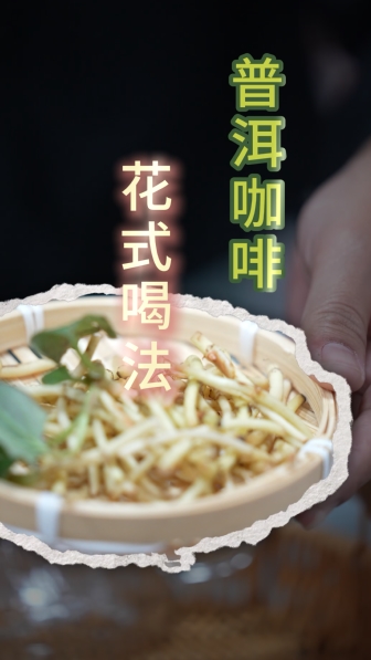 ドクダミの根＋イナゴ＋コーヒーはどんな味！？