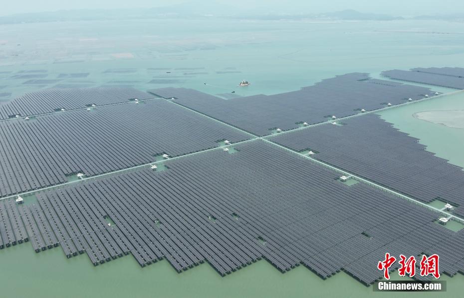 中国初の強風海域に建設された海上太陽光発電プロジェクトが全容量での系統連系達成