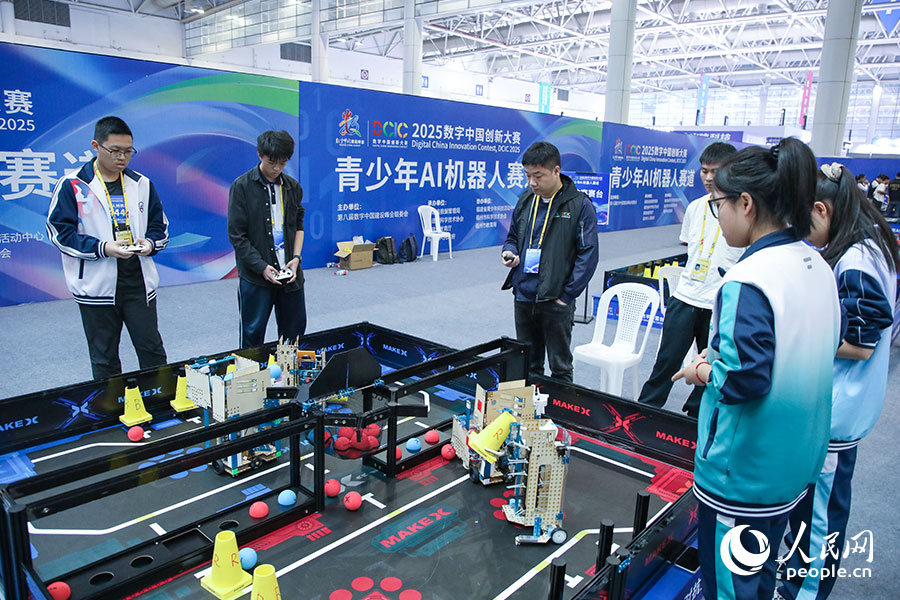 2025年デジタル中国イノベーション競技会　青少年AIロボット大会決勝が終了