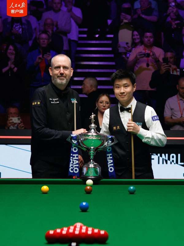 スヌーカー世界選手権大会で趙心童選手が優勝！中国・アジア初のチャンピオンに！