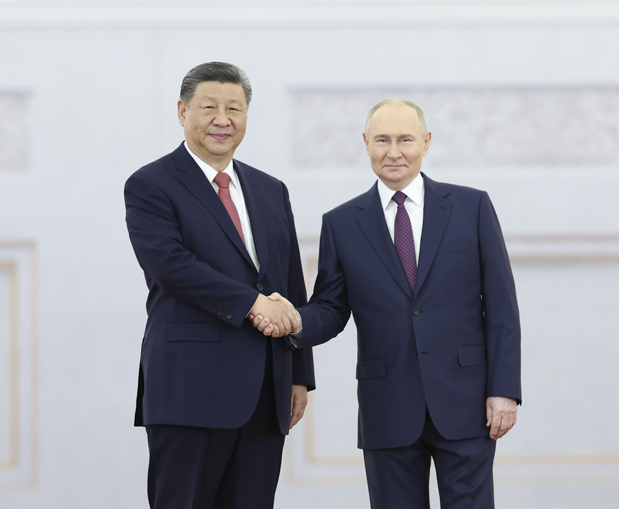 習近平国家主席がプーチン露大統領と会談