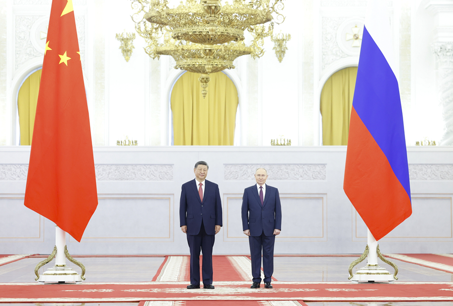 習近平国家主席がプーチン露大統領と会談