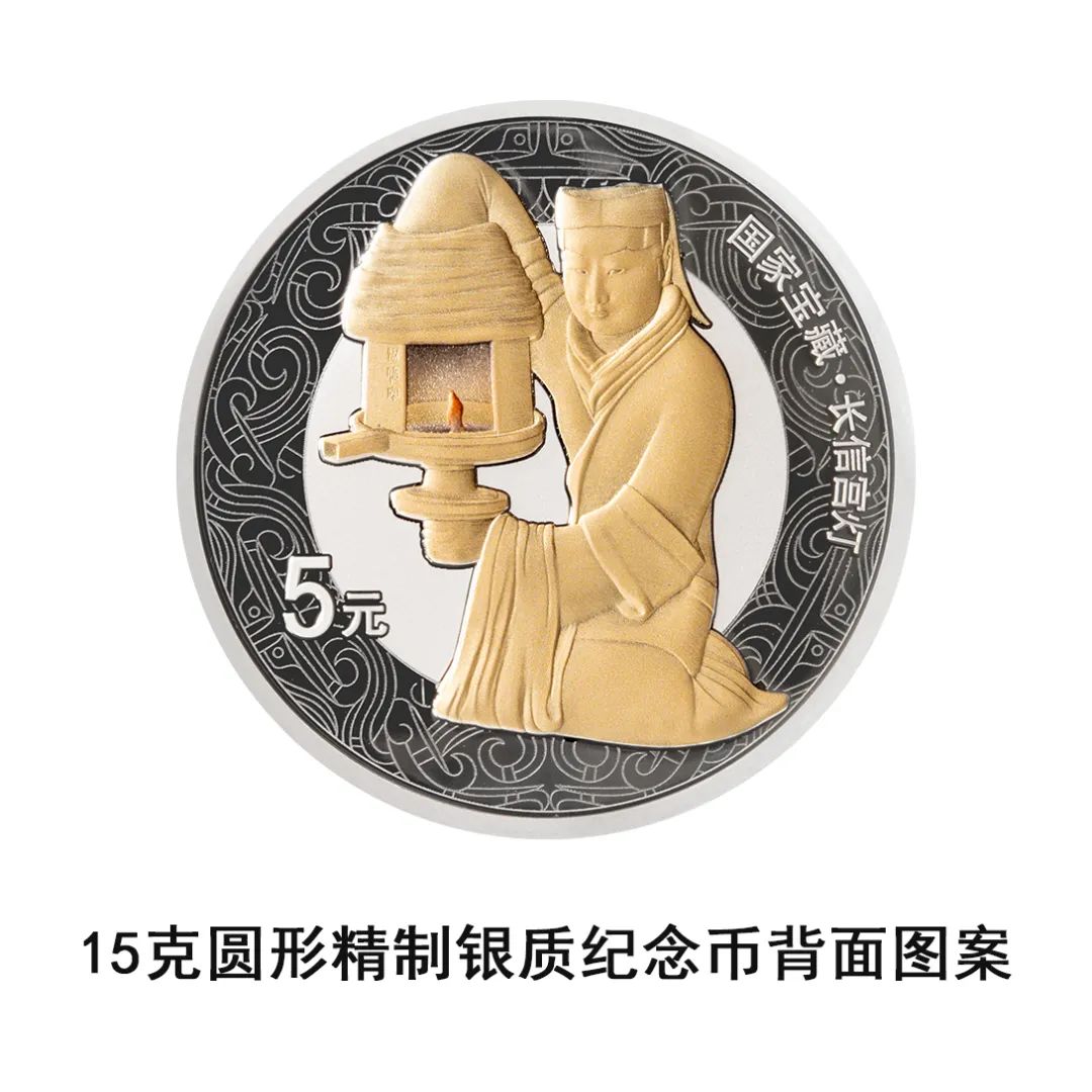文化財の「長信宮灯」と「撃鼓説唱俑」が記念硬貨に！