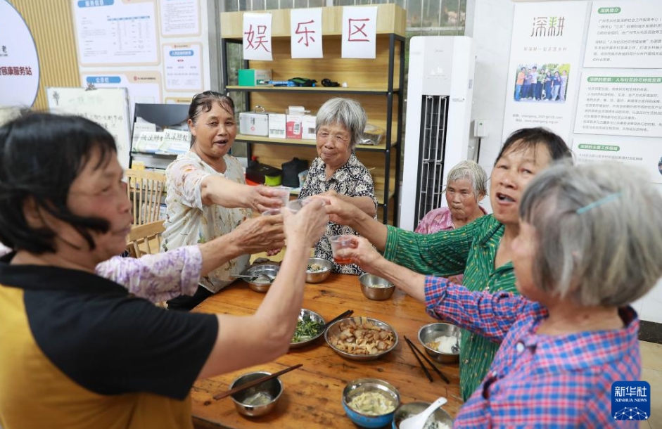 山奥にある「高齢者食堂」　広東省広州