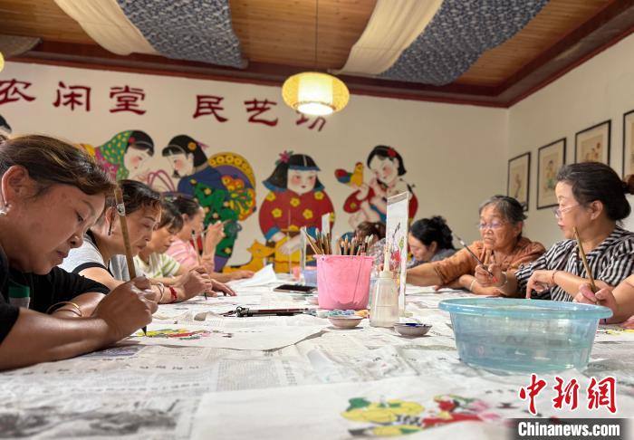 「中国年画の里」を訪ねて　四川省綿竹市