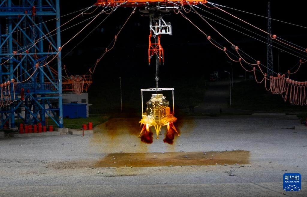 月面着陸機「攬月」の着陸・離陸総合検証試験が無事成功