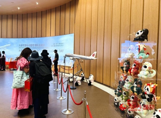 多くの来場者で賑わった特別イベント「AIR CHINA DAY」（撮影・許可）。