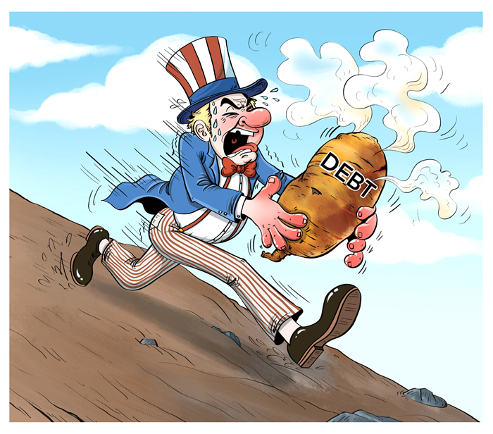 【イラストで読み解く】米国の債務が37兆ドル突破