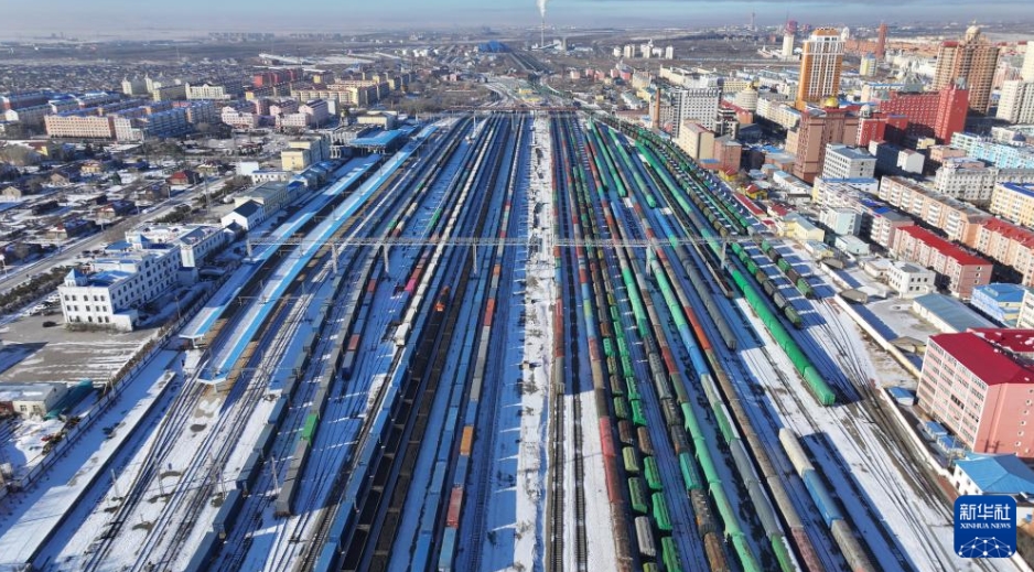 中欧班列「東ルート」満州里鉄道通関地の貨物取扱量が2千万トン超　内蒙古