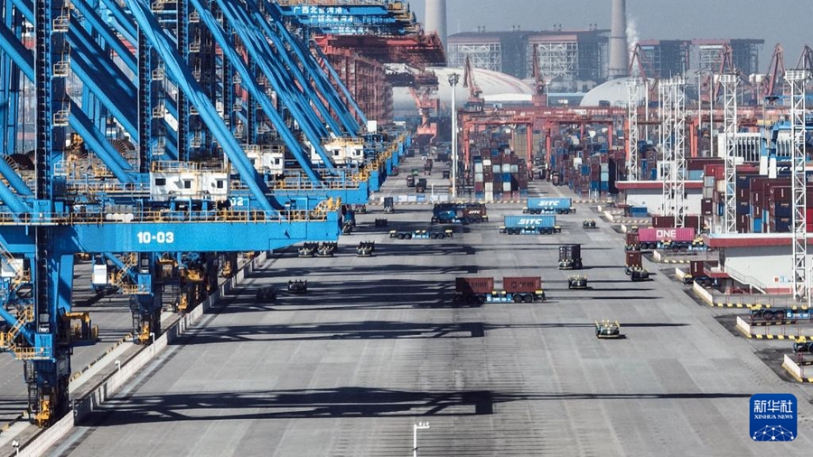 西部陸海新ルートの累計貨物輸送量が500万TEUを突破