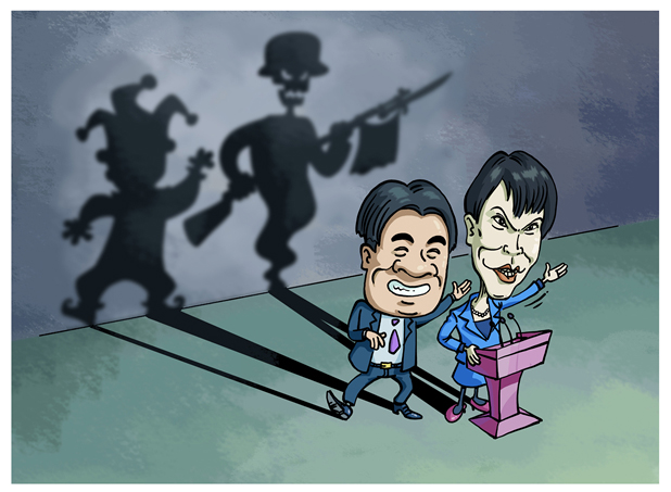 【イラストで読み解く】台湾問題で悪質な発言をした高市首相と同調する頼清徳氏