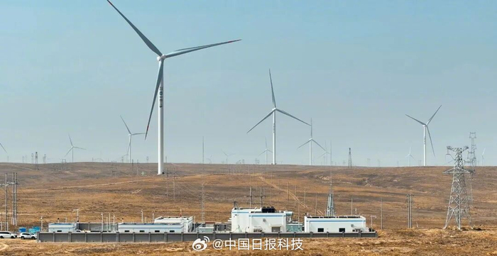 中国初のスマート無人風力発電所、寧夏で運用開始