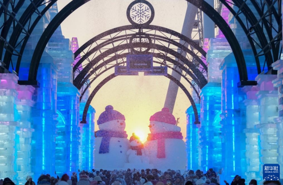 過去最大規模となる「哈爾浜氷雪大世界」が開園　黒竜江省
