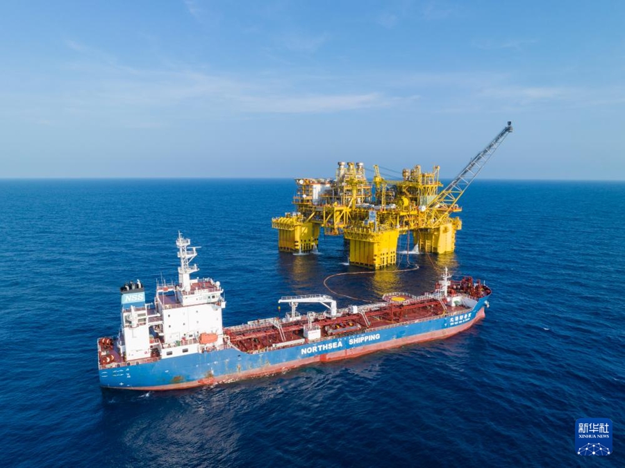 中国の海上ガス田「深海1号」の生産量が陸地の中型油田の規模に