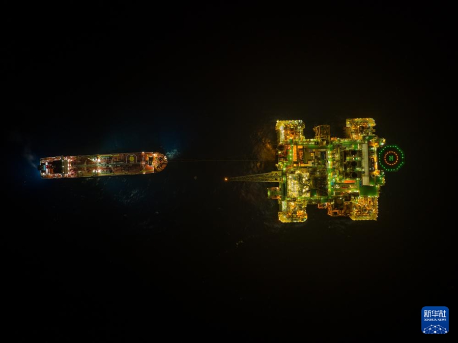 中国の海上ガス田「深海1号」の生産量が陸地の中型油田の規模に