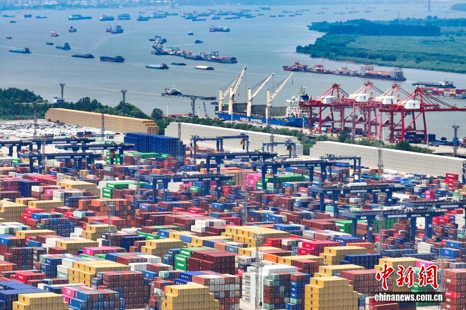 長江主流の港湾貨物取扱量が河川港の世界トップを維持