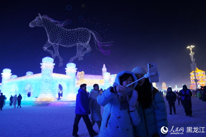 第42回中国·哈爾浜国際氷雪祭りが開幕