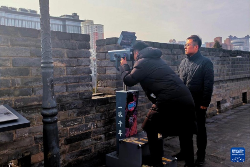 西安城壁のデジタル守護者