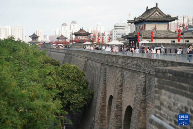 西安城壁のデジタル守護者