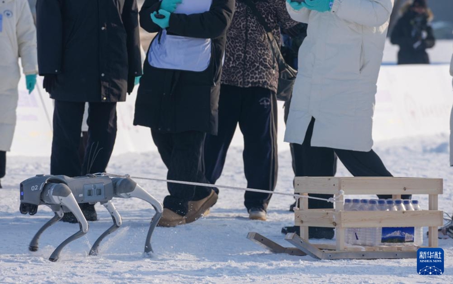 ロボットによるウィンタースポーツ競技開催　吉林省長春