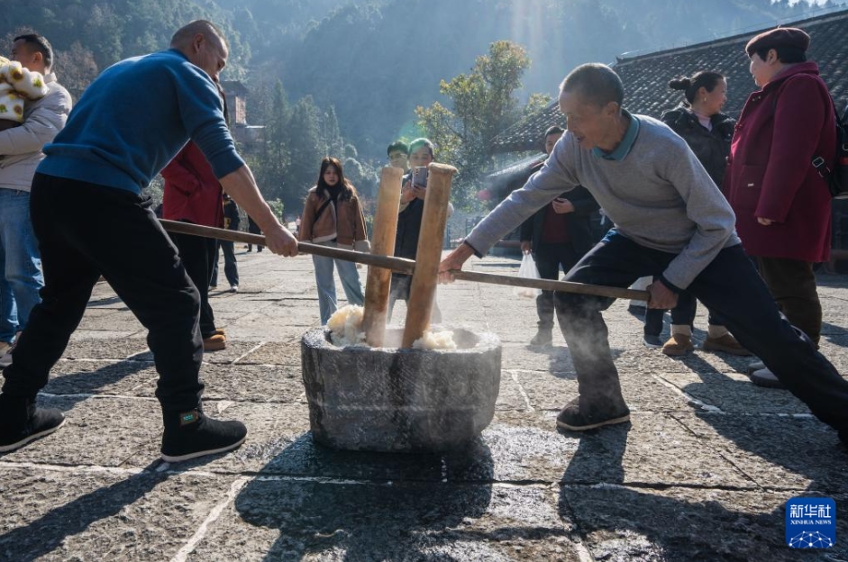 1年で最も寒い時期「三九」に中国各地で様々な行事