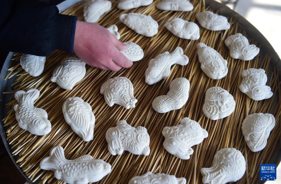 型抜きマントウ「麺花」の生産ピークに　河北省