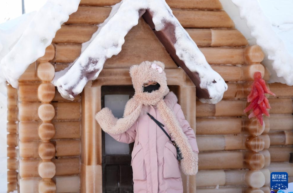 「植物由来のカラー氷」が氷雪大世界に登場　黒竜江省