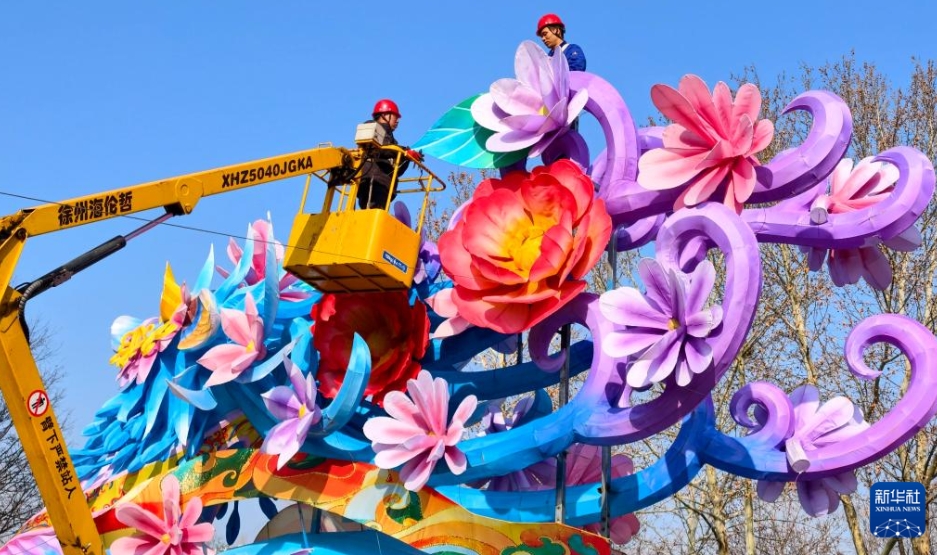 春節ムード高まる中国各地