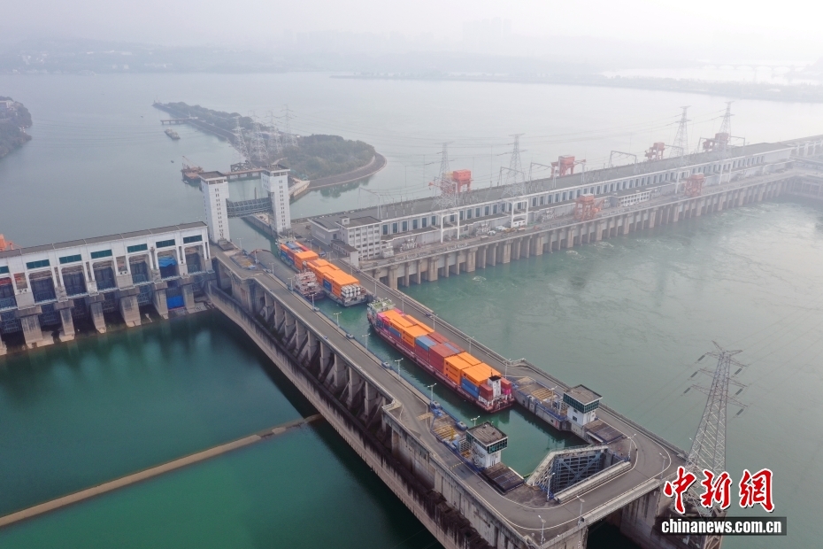 2026年三峡・葛洲壩ダム閘門の点検整備スタート