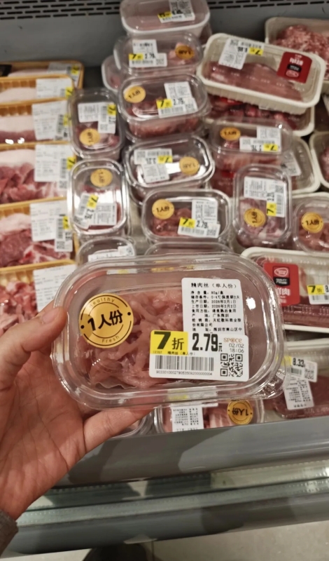 深センのスーパーの「1人前」用小分け食材が話題に　「全国で普及してほしい」の声