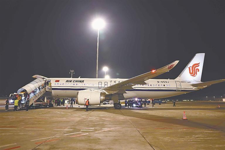 北京と哈爾浜結ぶ定期路線に中国国産大型旅客機「C919」が正式投入