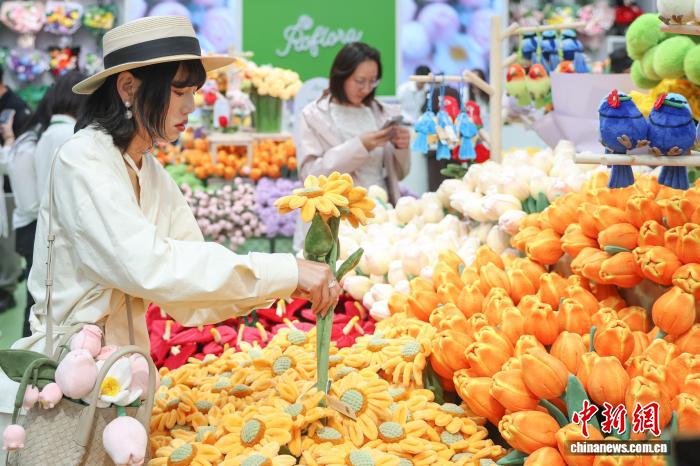 春の訪れとともに「開花」したフラワーアートの空間　江蘇省南京