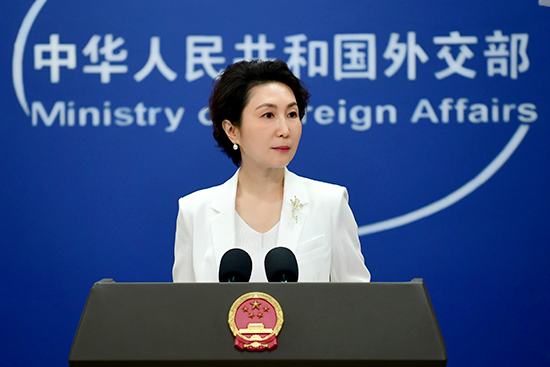 外交部「中国船3隻がホルムズ海峡を通航」