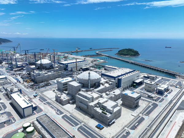 運転開始した太平嶺原子力発電プロジェクト1号機。画像提供：取材先