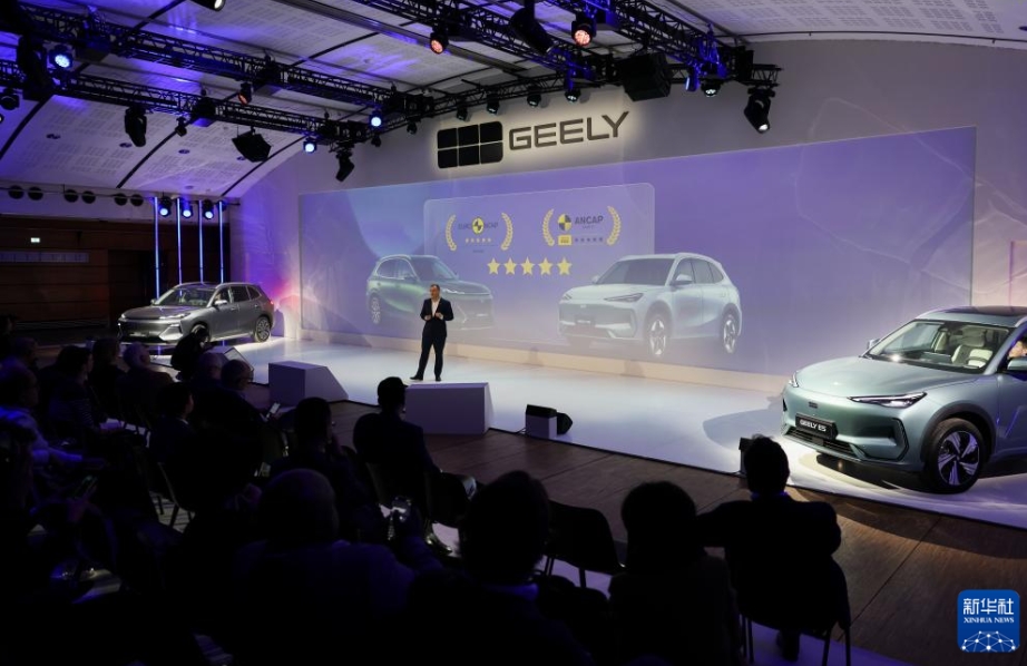 吉利汽車の電気自動車2車種がフランスで発売開始