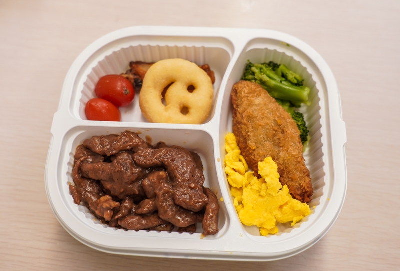 お子様弁当（資料写真、撮影・王聖凱）。