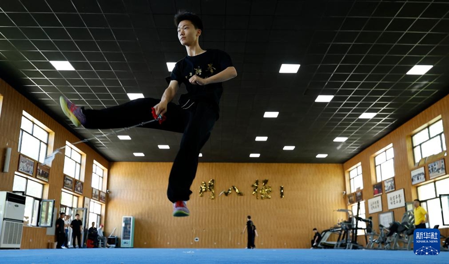 世界中に広まる無形文化遺産「孟村八極拳」　河北省