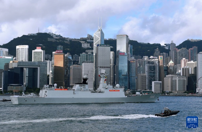 「南寧」や「衡陽」からなる中国の海軍艦艇編隊が香港特区で一般公開