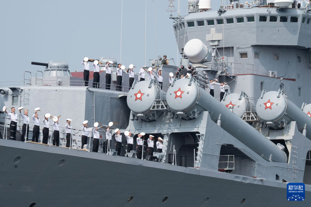 中露合同軍事演習「海上連合2026」実施へ　双方の参加部隊が集結完了